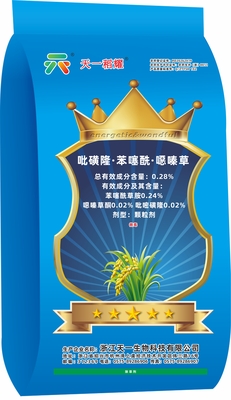 0.28%吡磺隆·苯噻酰·噁嗪草（天一稻耀）GR