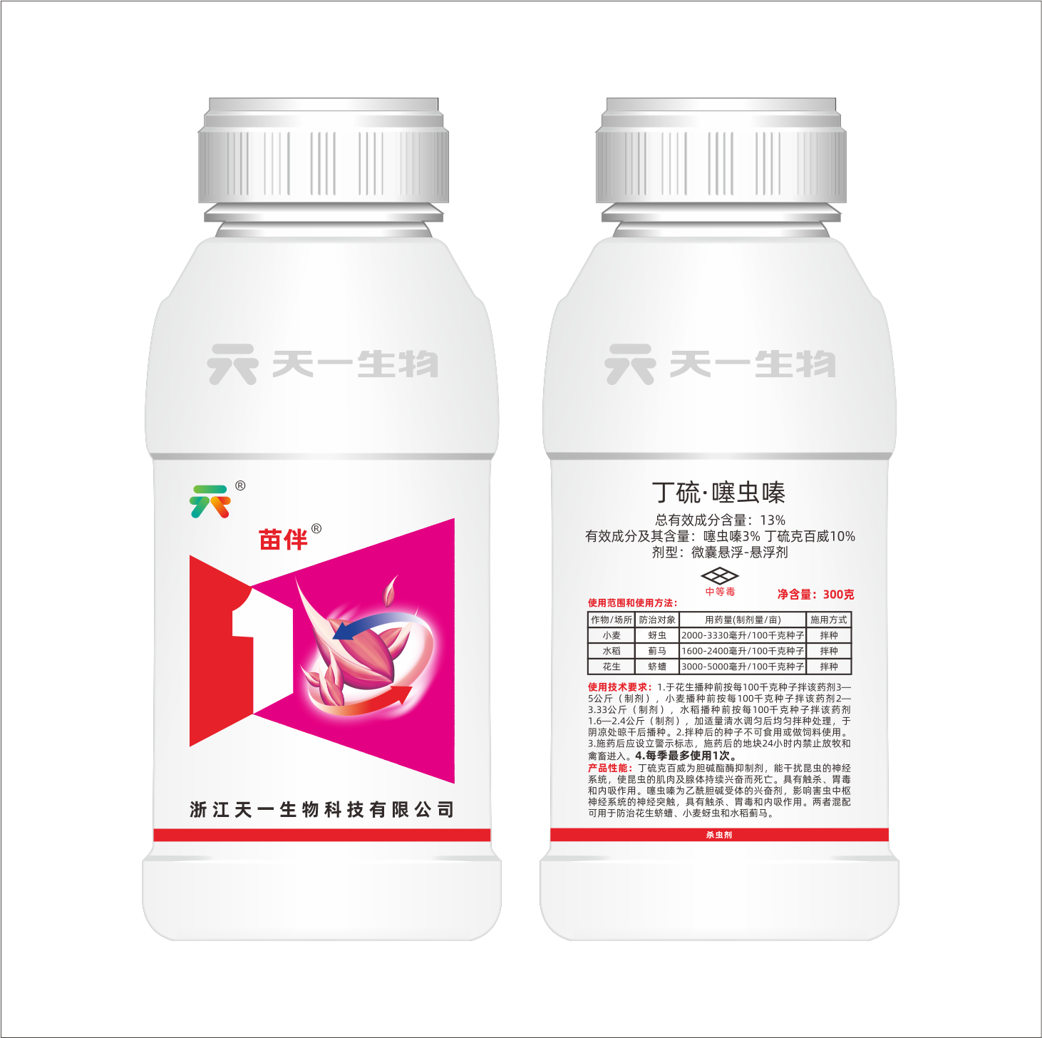 13%丁硫·噻虫嗪（苗伴）ZC